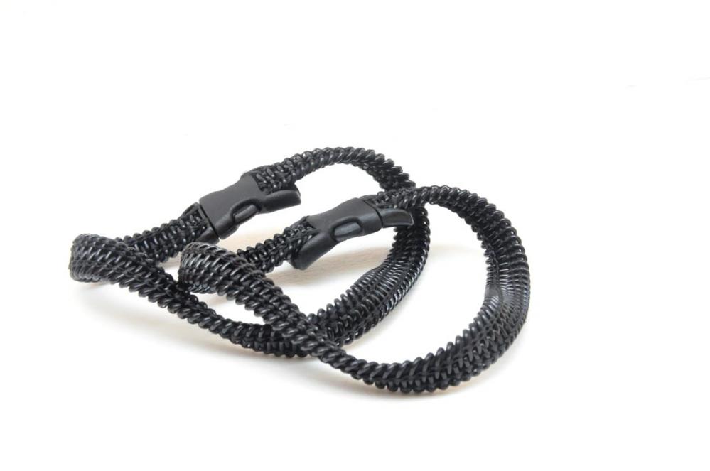 Men's Bracelet ,unisex Wristband In Black - Industrial Geekery Zipper Jewelry